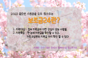 보조금24