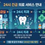 🚨 충청남도 아산시 24시 약국 및 심야 의료시설 통합 가이드