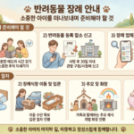 제주특별자치도 제주시 반려동물 장례식장 정보: 절차, 비용, 준비사항 총정리