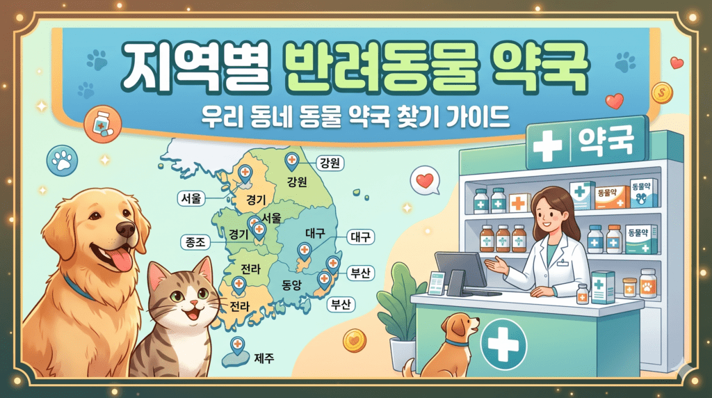 🐾 수원시 장안구 동물약국 활용 꿀팁: 반려동물 건강 지키고 지갑은 든든하게!