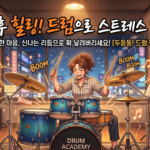 기장군 드럼학원: 직장인 스트레스 탈출, 밴드 로망 실현! 🥁